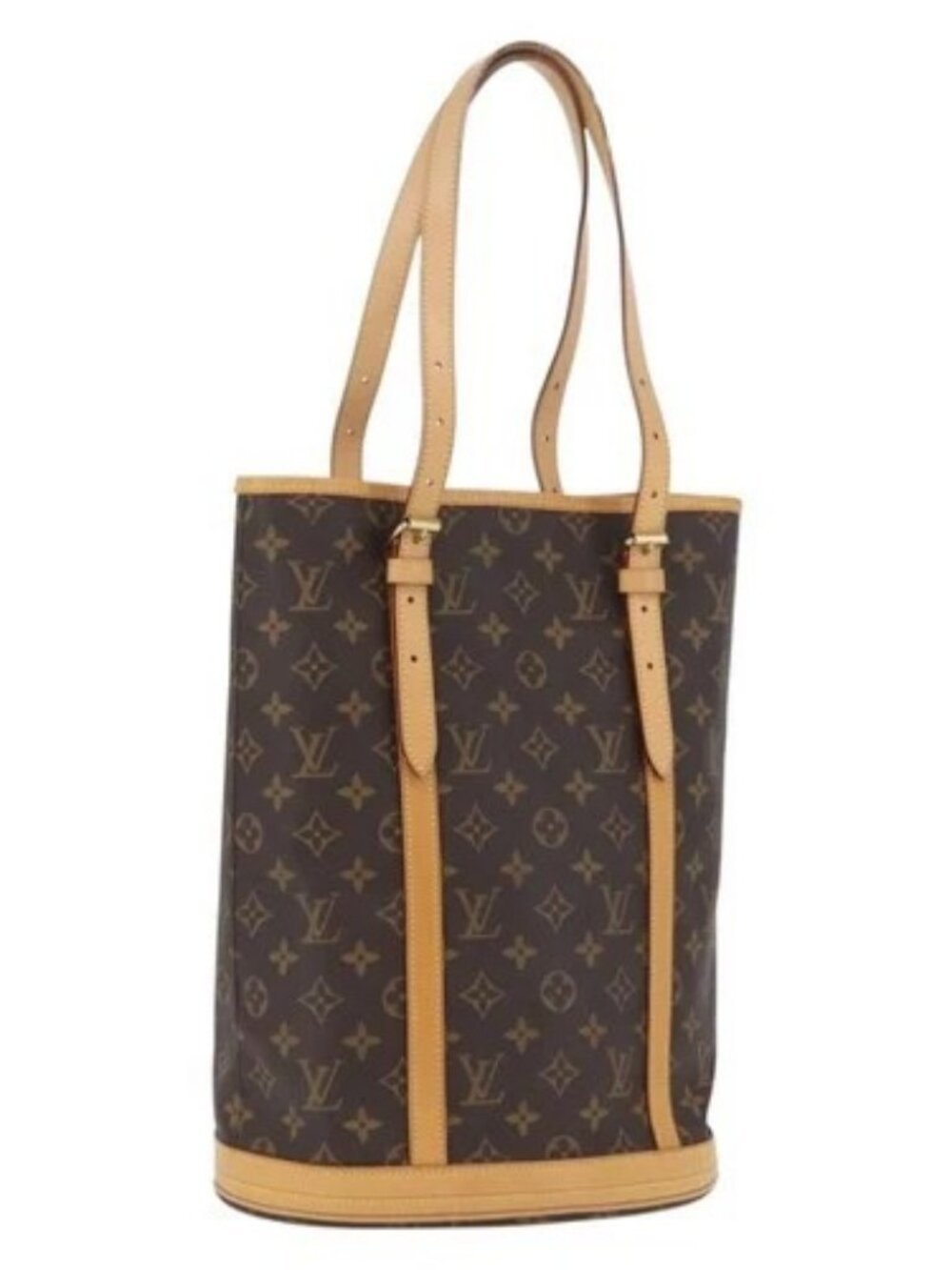 LOUIS VUITTON Monogram Bucket GM Shoulder Bag M42236 LV Auth bs33917